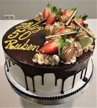 Crema con Chocolate cascada